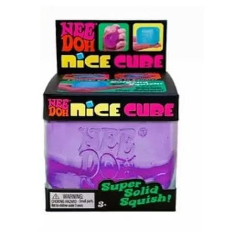 Needoh Nice Cube - Satisfying Sensory Toys, Original Size