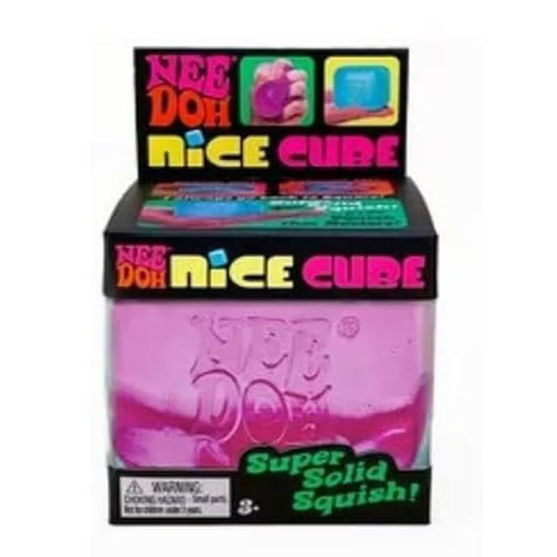 Needoh Nice Cube - Satisfying Sensory Toys, Original Size